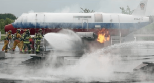 mobile aircraft fire trainer maft 05 airplane fire